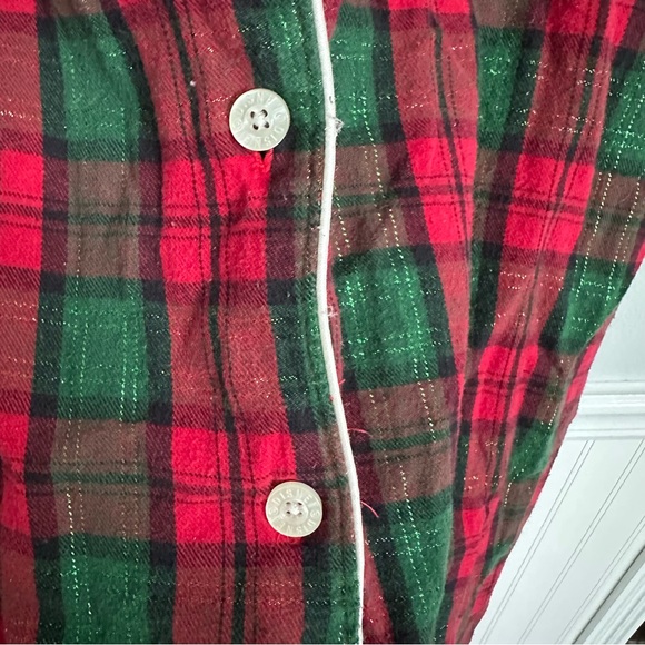 Disney Parks Pajamas Winter Mickey Mouse Plaid - Picture 4 of 8